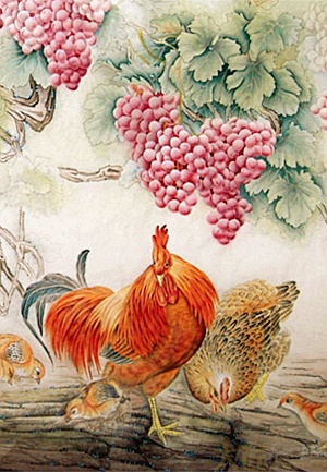 李叶波 吉祥如意图
